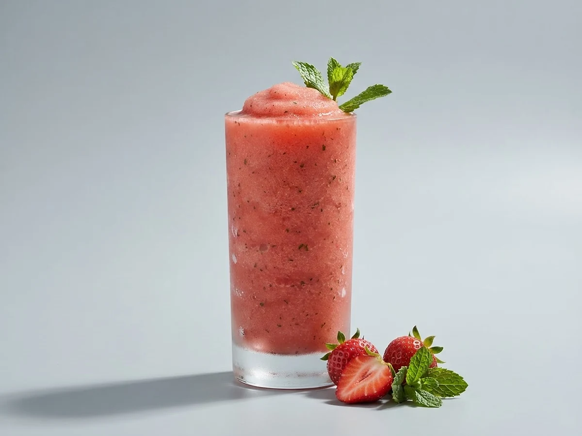 Erdbeer-Minze-Slush im Glas, Kategorie Klassiker