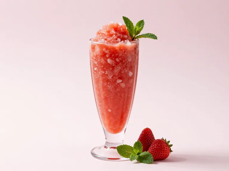 Erdbeer-Minze-Slush im Glas, Kategorie Klassiker