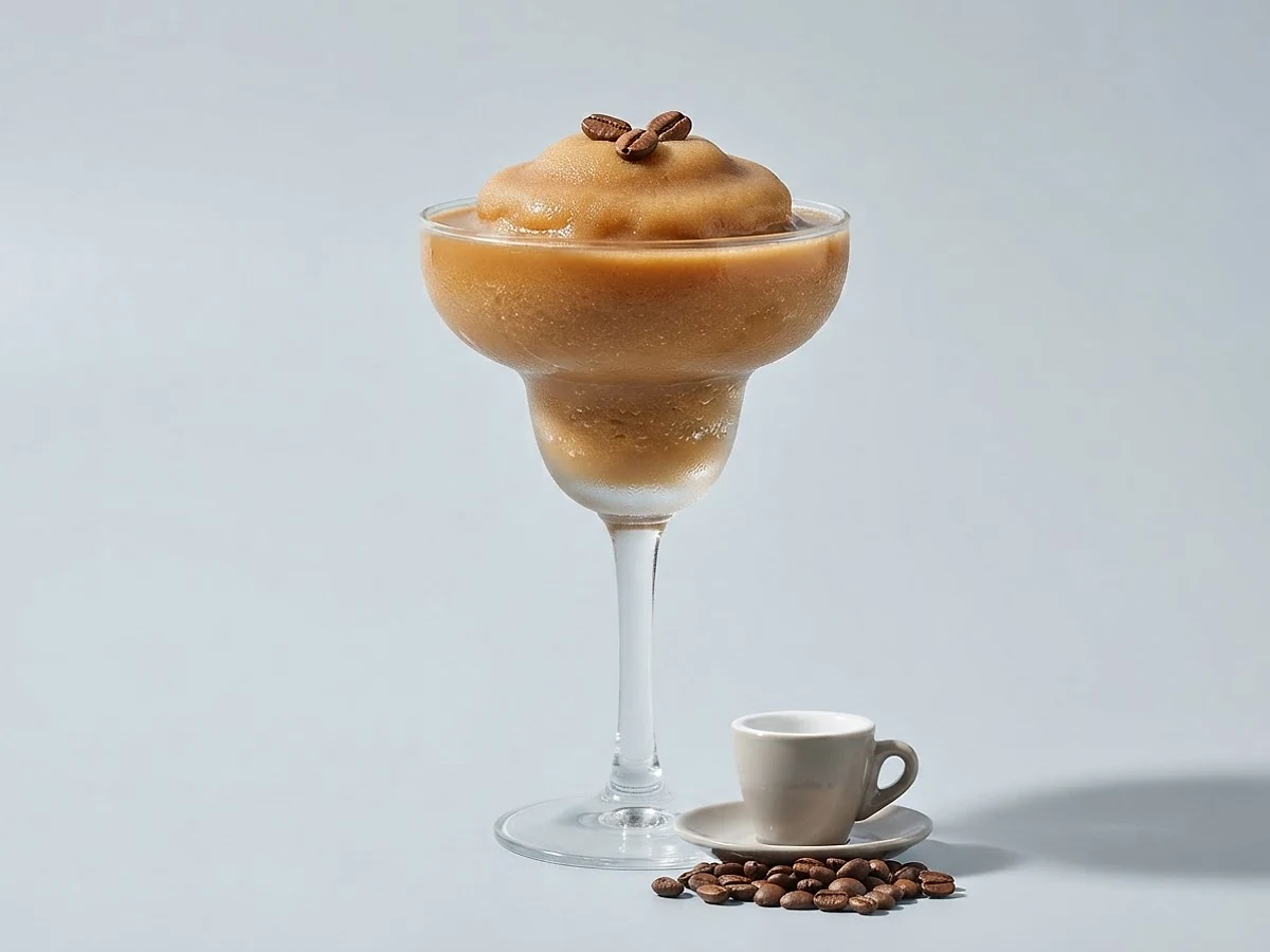Frozen Espresso Martini im Glas, Kategorie Mit Alkohol