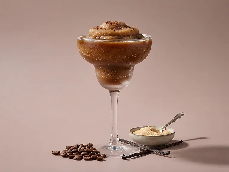 Sizilianisches Kaffee-Granita im Glas, Kategorie Klassiker