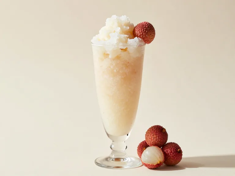 Litschi-Slush im Glas, Kategorie Klassiker