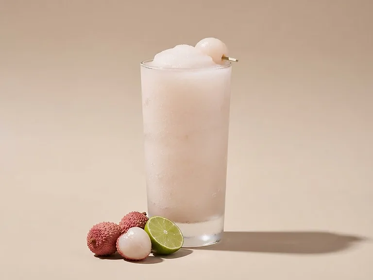 Litschi-Slush im Glas, Kategorie Klassiker
