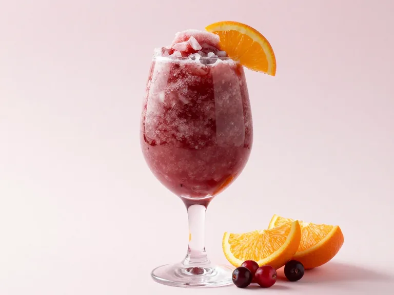 Sangria-Slush im Glas, Kategorie Mit Alkohol