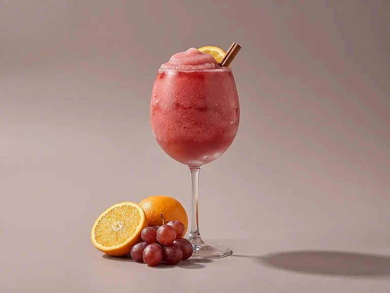 Sangria-Slush im Glas, Kategorie Mit Alkohol