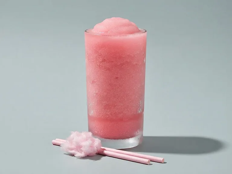 Zuckerwatte-Slush im Glas, Kategorie Klassiker